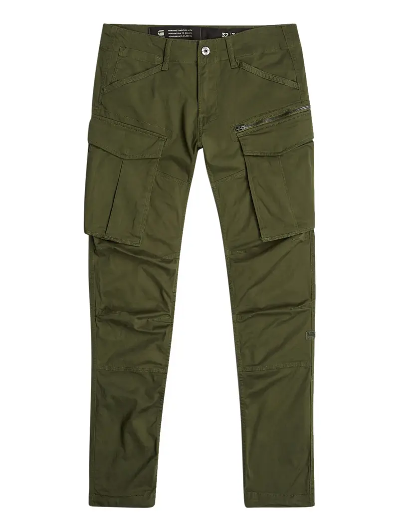 pantalone cargo g-star da uomo - verde