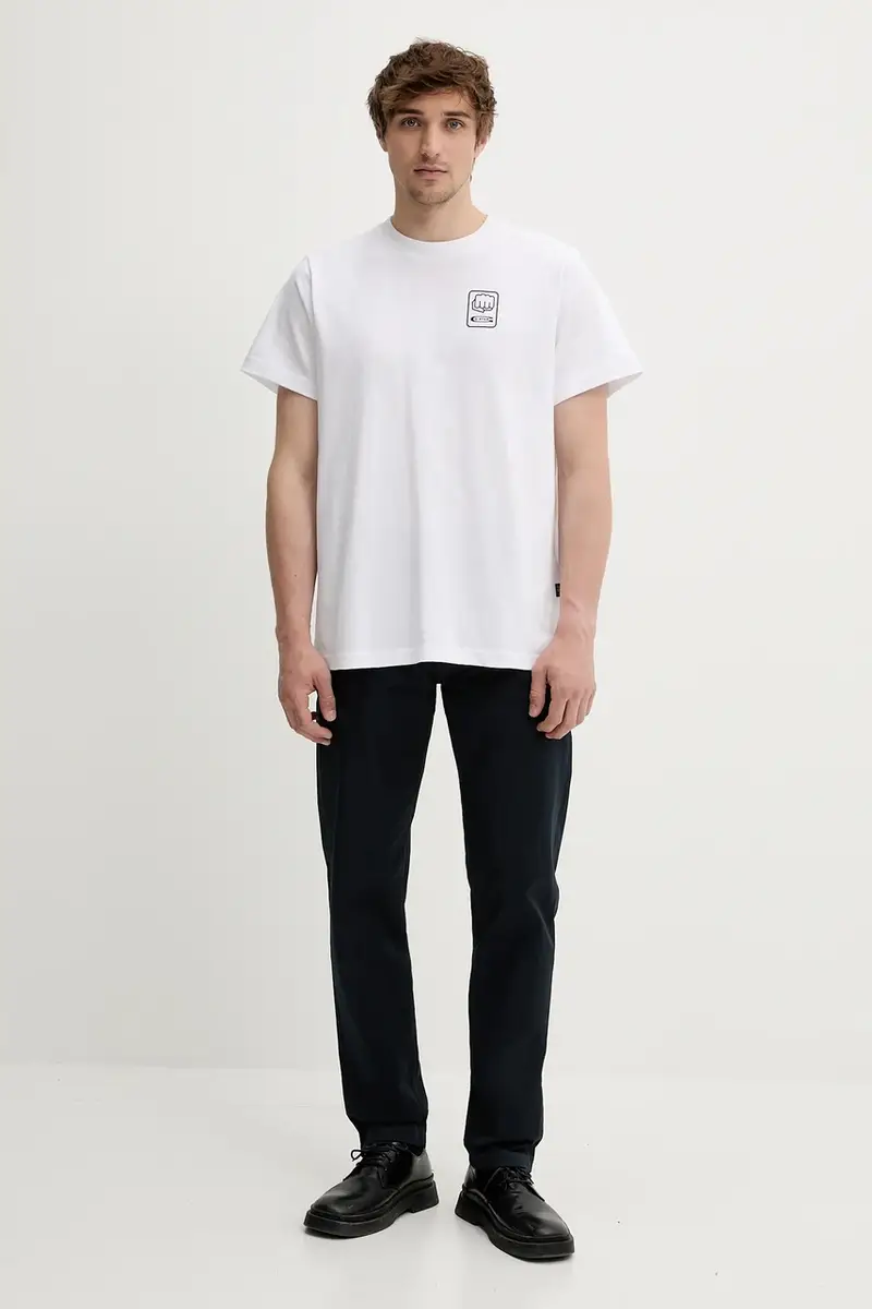 pantaloni colore verde D26400-C105 Blu navy miniatura 2