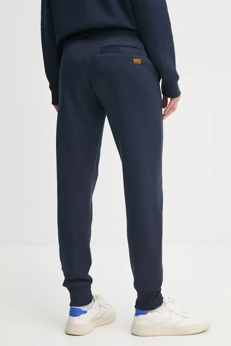 pantaloni della tuta colore blu navy miniatura 3