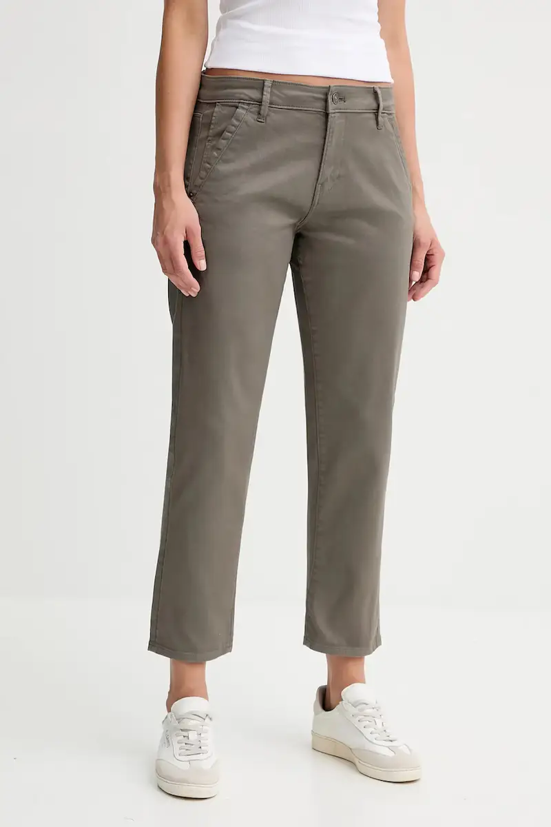 pantaloni donna colore grigio D25257.C106