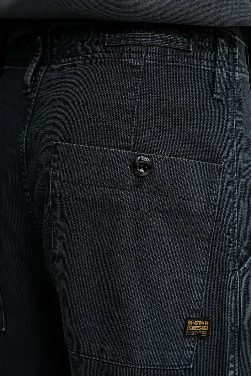 pantaloni in cotone uomo colore blu navy D26126.D752 miniatura 4