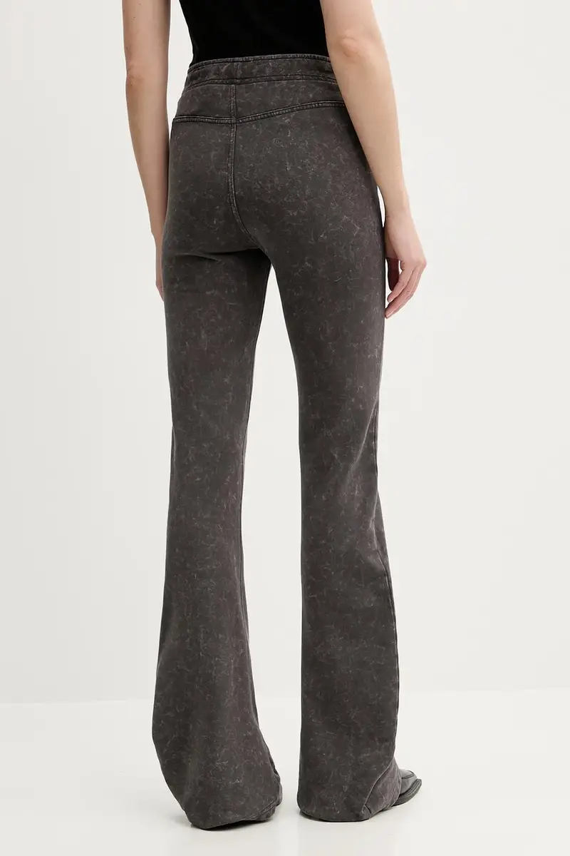 pantaloni tuta di cotone donna colore grigio D26106-D249 miniatura 3