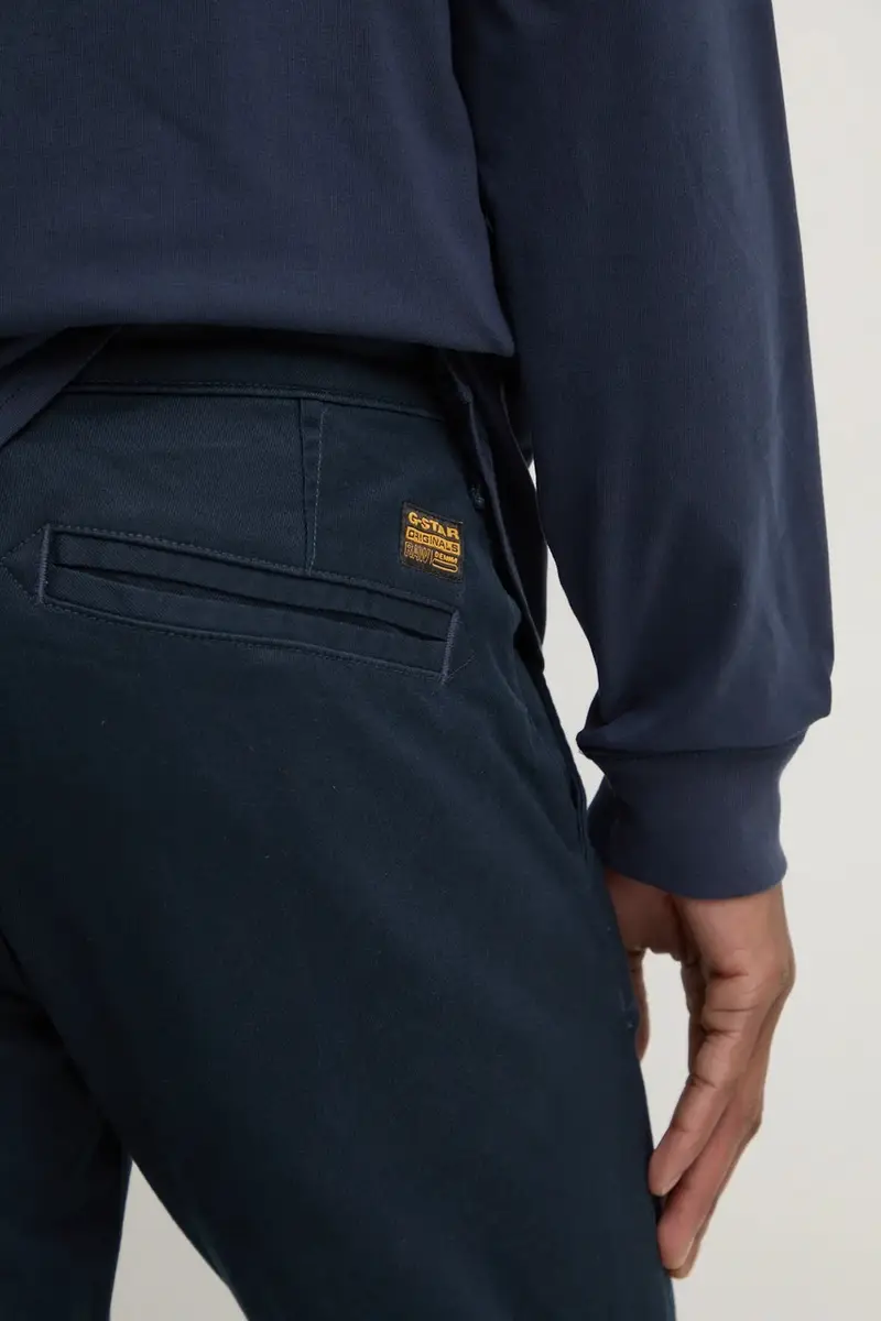 pantaloni uomo colore blu D25179-C105 Blu navy miniatura 4