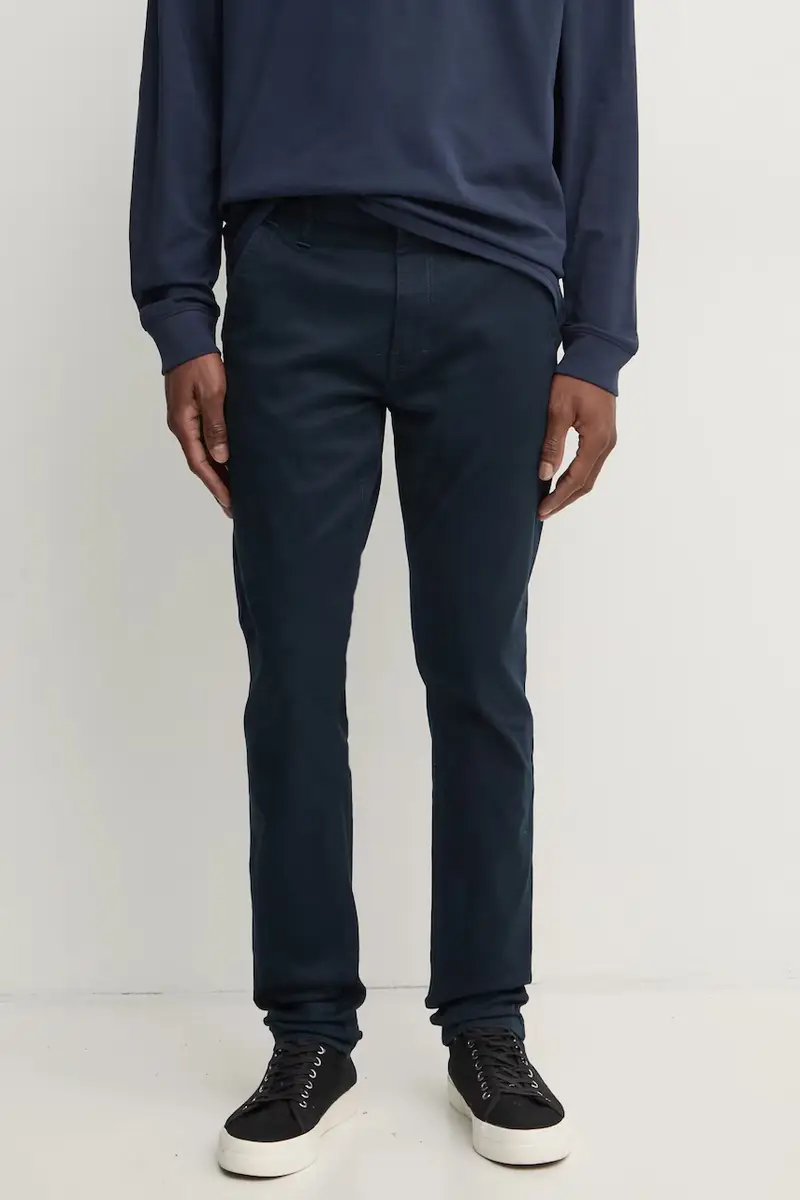 pantaloni uomo colore blu D25179-C105 Blu navy