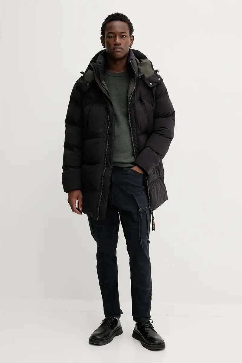 pantaloni uomo colore blu navy D24307.E172 miniatura 2