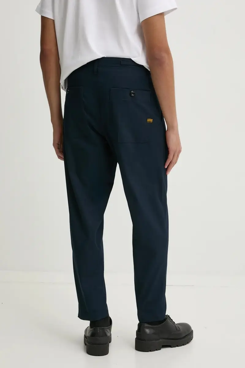 pantaloni uomo colore blu navy D24543-D967 miniatura 3