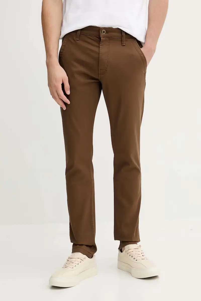 pantaloni uomo colore marrone D25179-C105