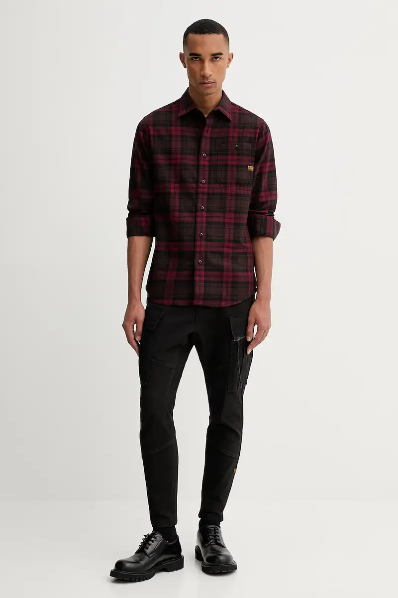 pantaloni uomo colore nero D24307.E172 miniatura 2