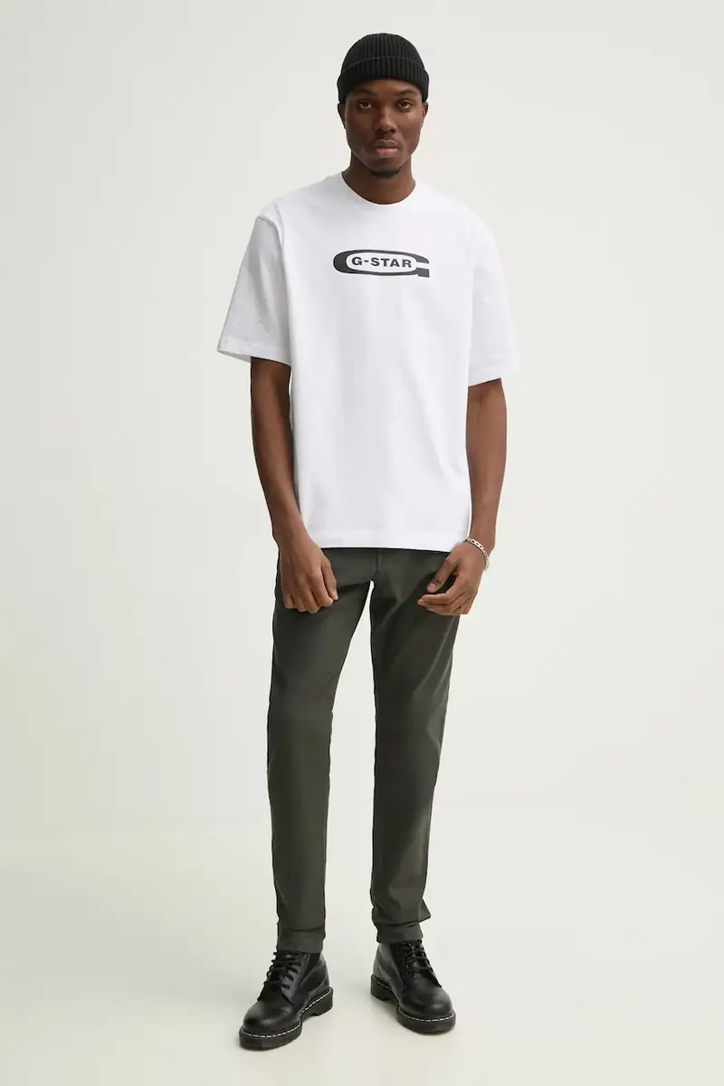 pantaloni uomo colore verde miniatura 2