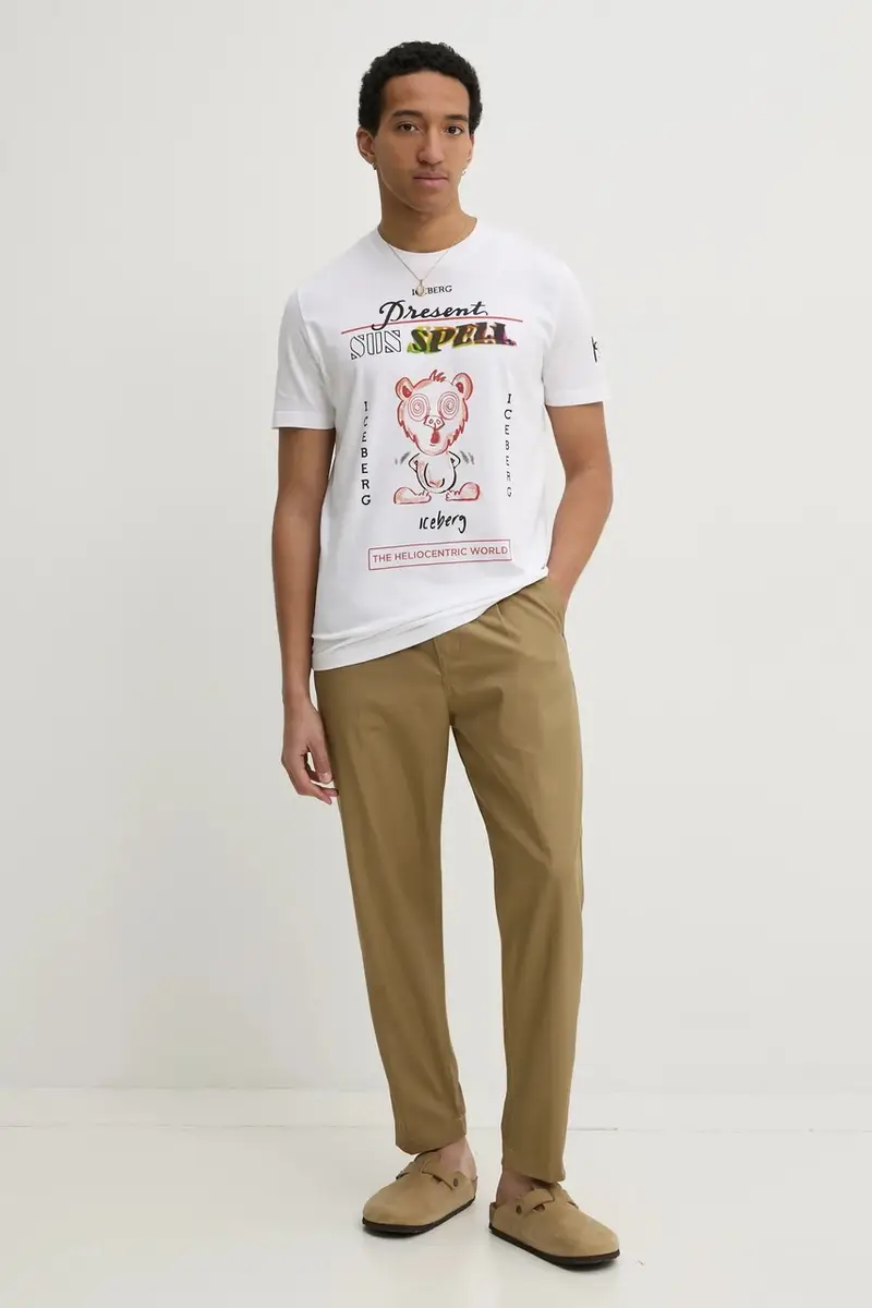 pantaloni uomo colore verde D24543-D967 miniatura 2