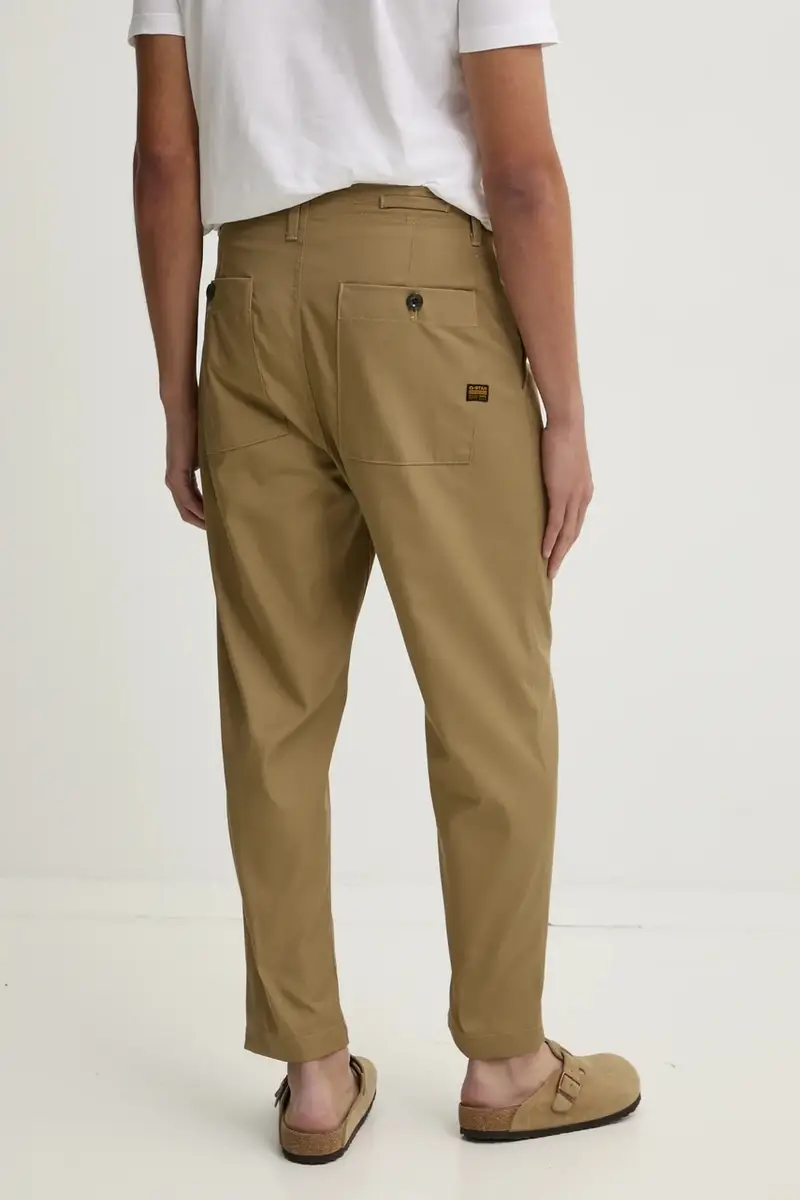 pantaloni uomo colore verde D24543-D967 miniatura 3