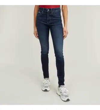 per donna D05175-8968-89 Jeans 3301 Skinny blu (24/28), Casual, Denim, Sostenibile, Cotone Riciclato