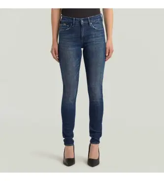 per donna D05175-D441-H426 Jeans 3301 Skinny blu (25/30), Casual, Denim, Sostenibile, Cotone Riciclato