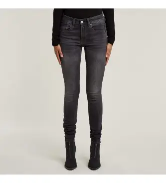 per donna D15179-393-C778 Jeans neri Lhana (25/30), Nero, Casual, Cotone, Denim, Sostenibile Pelle
