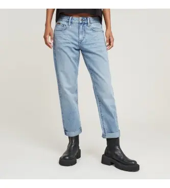 per donna D15264-D932-H110 Jeans boyfriend Kate blu (30/32), Casual, Denim, Cotone biologico, Sostenibile