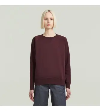 per donna D21253-C235-671 Felpa marrone Premium Core 2 0 (M), Casual, Granata, Cotone