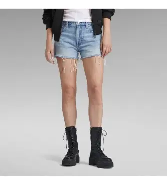 per donna D24376-D536-G339 Pantaloncini blu True Raw Edge (24), Casual, Cotone, Denim