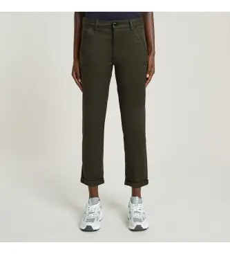 per donna D24393-C072-995 Pantaloni boyfriend grigio scuro di Kate (27/34), Casual, Cotone