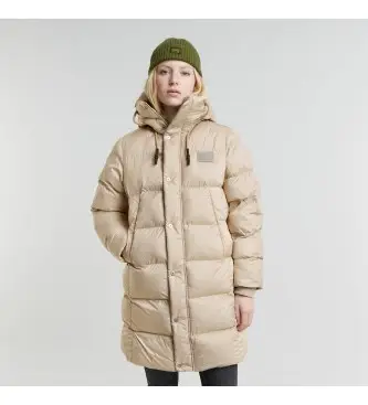 per donna D25188-B958-B736 Parka imbottito Whistler beige (XS), Casual, Polister riciclato, Sostenibile