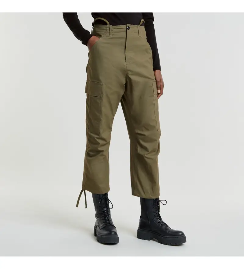 G-Star Pantaloni cargo Donna Verde 2682395