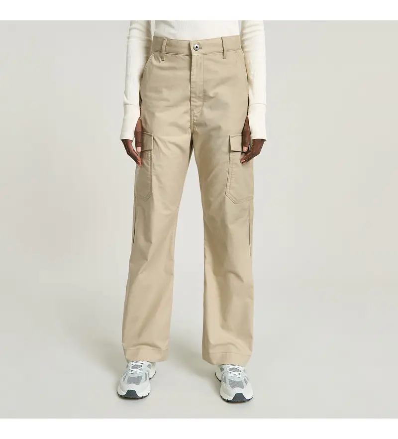 G-Star Pantaloni cargo Donna Beige 4034894