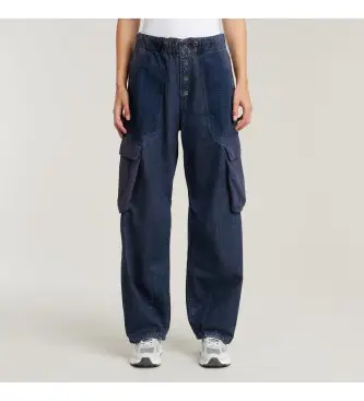 per donna D25982-D934-H135 Tessuto misto Cocoon Jeans blu (25/32), Casual, Cotone, Denim