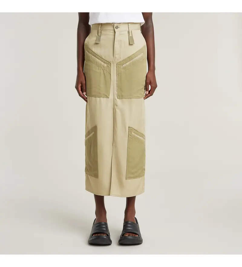 per donna. D26015-D521-C626 Gonna verde Viktoria Tone On Tone (26), Casual, Lyocell