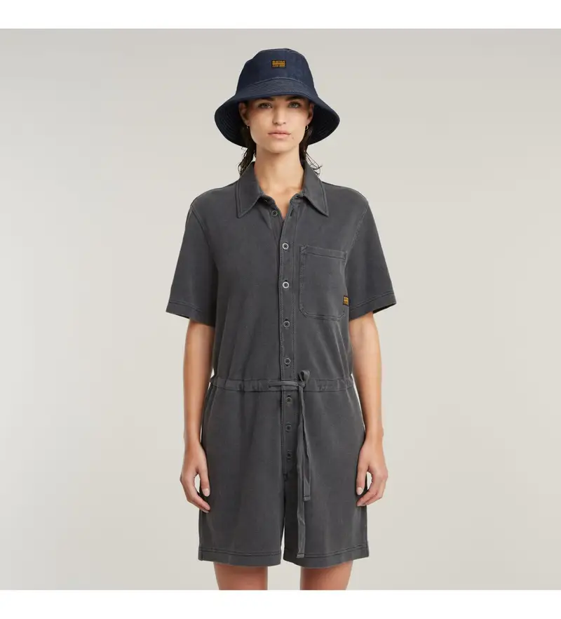 G-Star Salopette Donna Nero 2663705