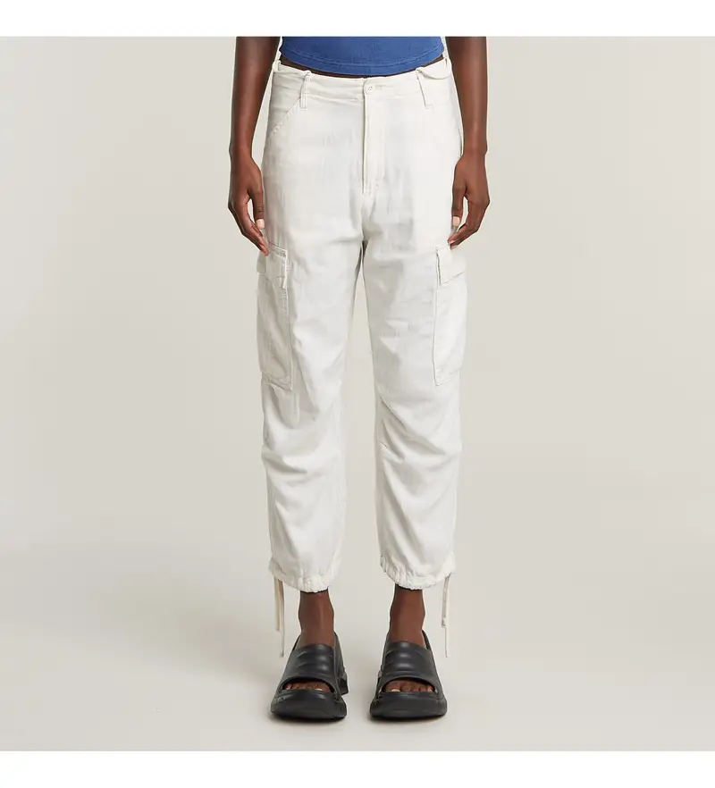 G-Star Pantaloni cargo Donna Bianco 4037704