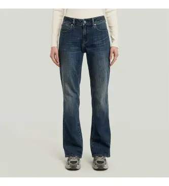 per donna D26150-D594-H469 Jeans blu G-Bootcut (27/34), Casual, Denim, Sostenibile, Cotone Riciclato