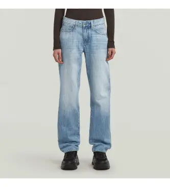 per donna D26163-D788-H119 Jeans blu dritti G-Low (27/32), Casual, Cotone, Denim