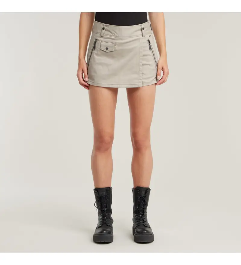 per donna D26170-D715-1214 Pantaloncini taglio regolare beige (31), Casual, Cotone