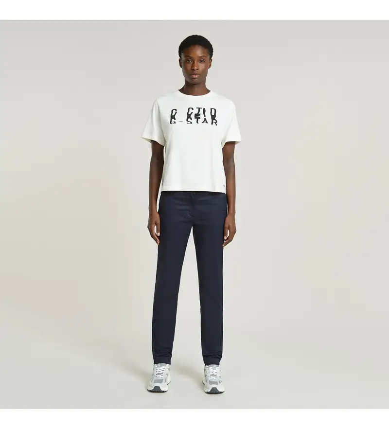 per donna D26415-C105-C742 Pantaloni chino blu scuro Bronson (24/30), Casual, Cotone, Navy