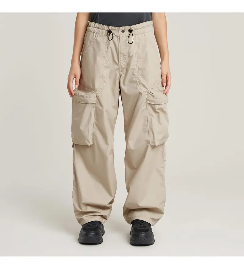 per donna D26433-C973-1214 Pantaloni a palloncino beige (23/30), Casual, Cotone