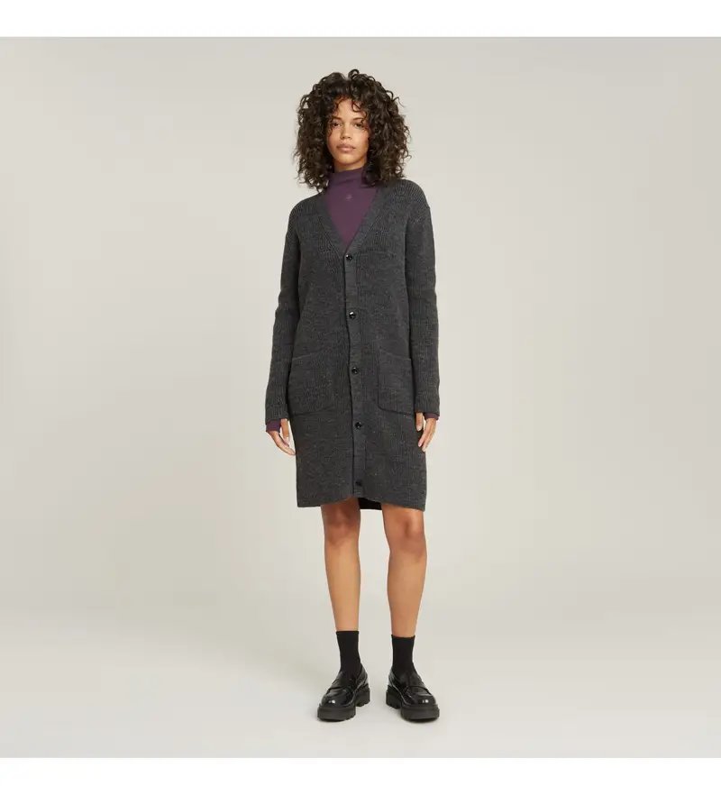 G-Star Cardigan Donna Grigio 4047025