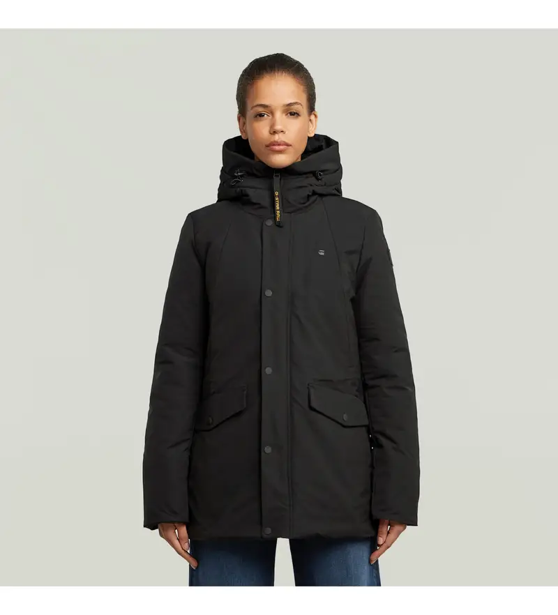 per donna D26966-D908-6484 Cappotto corto nero Vodan 2 0 (S), Casual, Poliestere