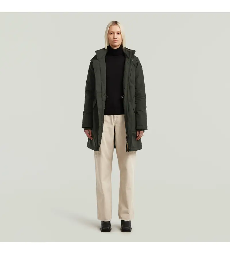 per donna D26966-D908-995 Cappotto corto grigio scuro Vodan 2 0 (XS), Casual, Poliestere