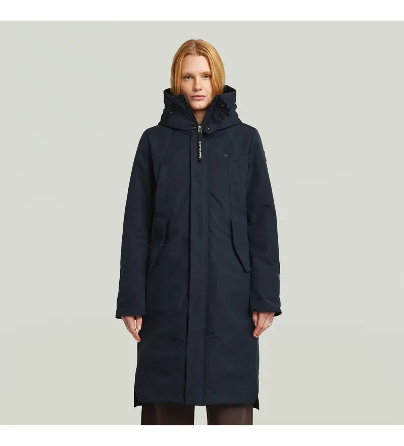 per donna D26969-D908-C742 Cappotto blu navy Vodan 2 0 (XXS), Casual, Poliestere