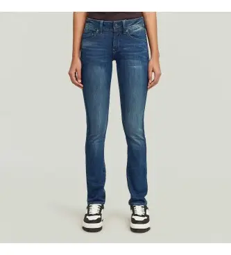 per donna D27287-6553-89 Jeans blu dritti Midge (27/28), Casual, Denim, Cotone biologico, Sostenibile