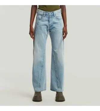 per donna D27690-D788-H466 Jeans larghi blu Contor 3D (25/30), Casual, Denim, Sostenibile, Cotone Riciclato