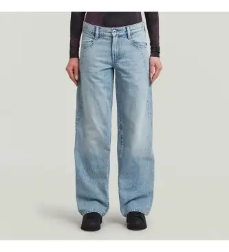 per donna D27745-D788-H466 Jeans larghi blu Contor 3D (27/30), Casual, Denim, Sostenibile, Cotone Riciclato