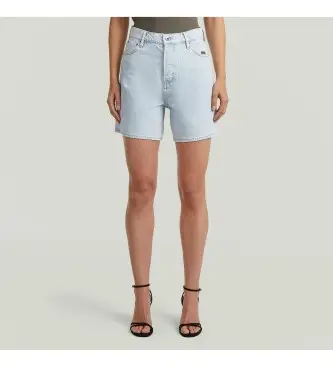 per donna D28386-E352-H948 Pantaloncini Jett High Clean Edge blu (29/32), Casual, Denim, Cotone biologico, Sostenibile