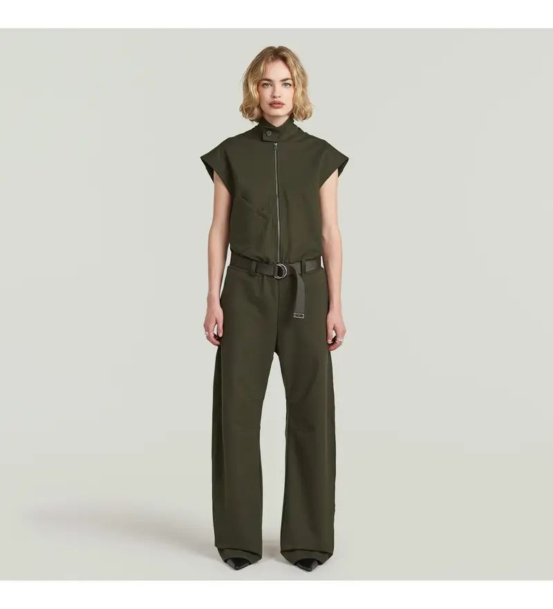 per donna D28710-E406-995 Monocromatico morbido verde scolpito (29/32), Casual, Poliestere, Manica corta