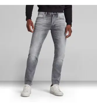 per uomo 51001-A634-C464 Jeans 3301 Slim grigio (29/30), Casual, Cotone, Denim