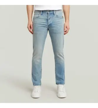 per uomo 51001-D930-H466 Jeans 3301 Slim blu (33/32), Casual, Denim, Sostenibile, Cotone Riciclato
