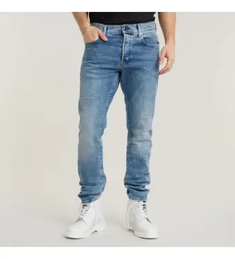 per uomo 51003-C052-8436 Jeans 3301 Regular Tapered blu (32/32), Casual, Cotone, Denim