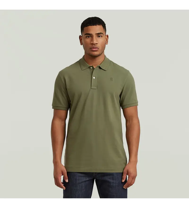 G-Star Polo Uomo Verde 4155836