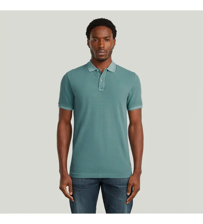 G-Star Polo Uomo Verde 4058215