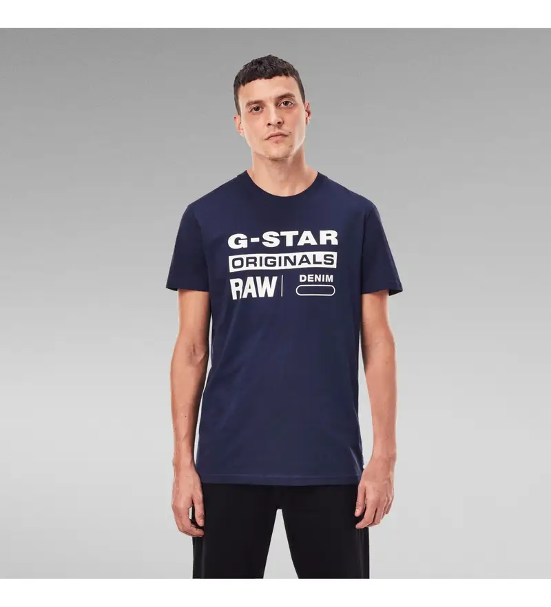 G-Star T-shirt Uomo Blu 4040788