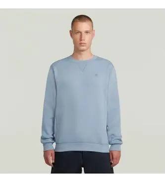 per uomo D16917-C235-5304 Felpa blu a coste Premium Core (M), Casual, Cotone biologico, Sostenibile